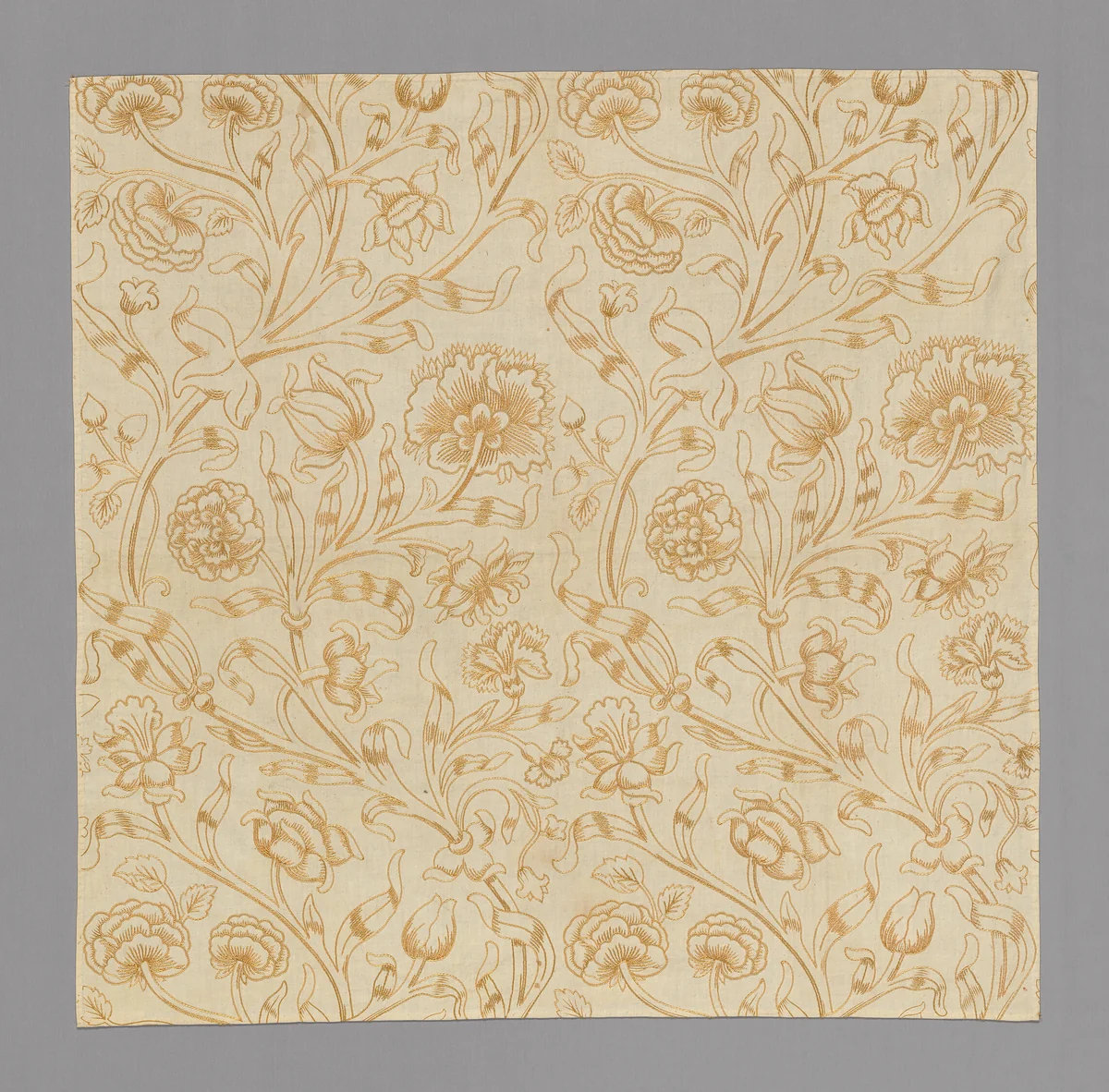 Panel by Wardle & Co., textile, 1894