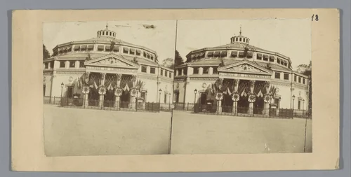 Cirque de l'Impératrice aan de Champs-Elysées, Parijs by anonymous, photograph, 1853-1870