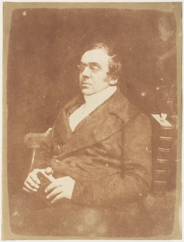 Frederic Monod (Paris) by Hill and Adamson, photograph, 1843-1847