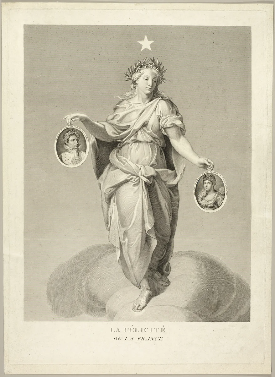 Felicity of France by Unknown Artist, print, 1810-1814