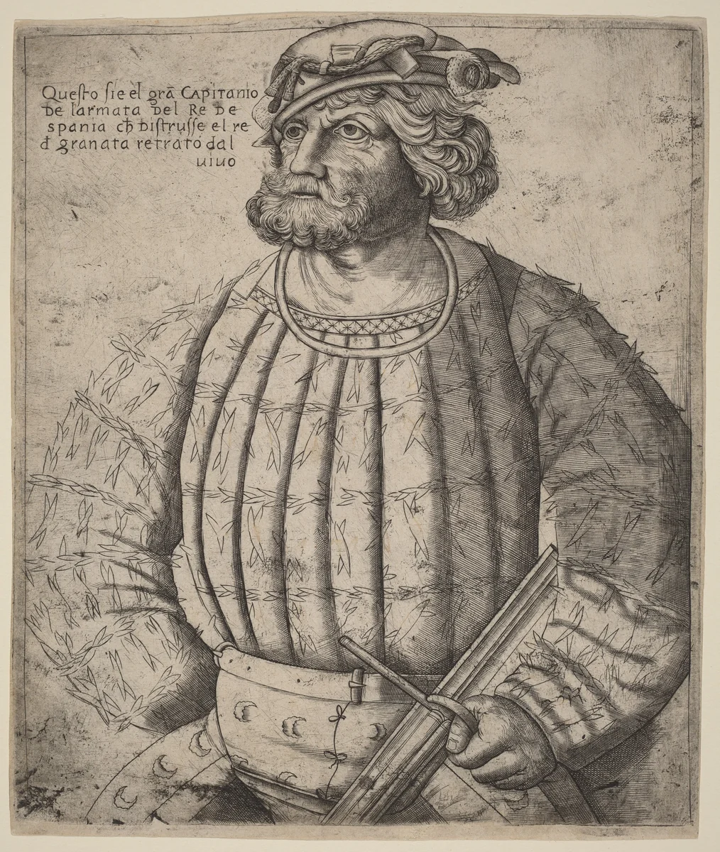 "El Gran Capitanio" by None, print, 1516-1520
