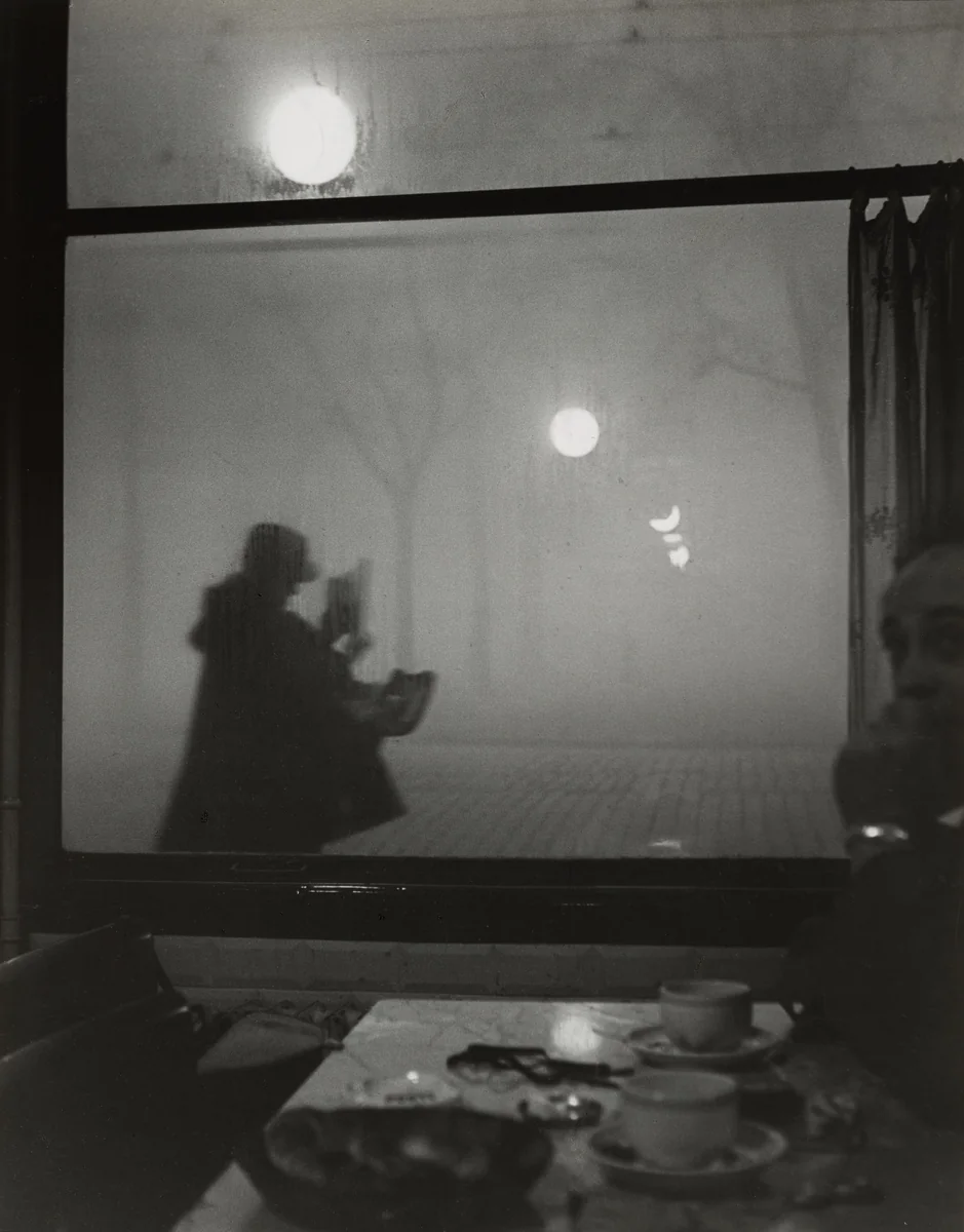 Le Facteur de Nuit (The Night Postman) by Sabine Weiss, photograph, 1945-1955