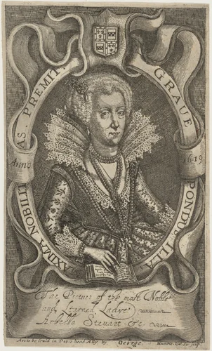 Arabella Stuart by Unknown 19th Century, print, 1800-1899