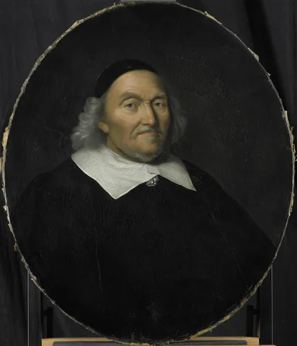 Portrait of Hendrik Nobel, Director of the Rotterdam Chamber of the Dutch East India Company, elected 1625 by Pieter van der Werff, painting, 1695-1722