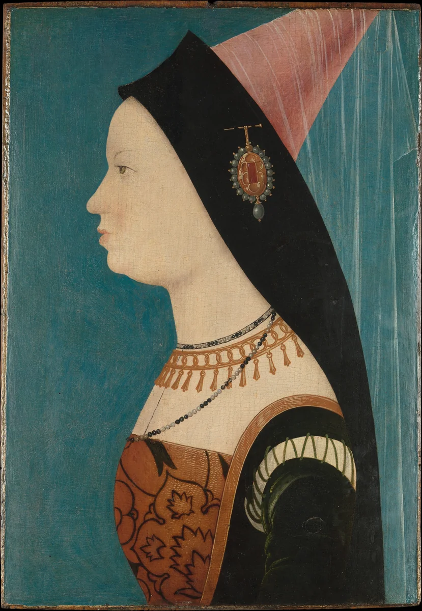 Mary of Burgundy by Master H.A. or A.H., painting, 1528