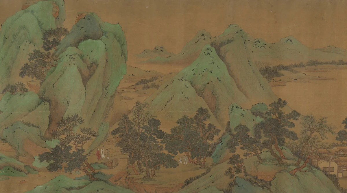 Garden estate by Unidentified Artist, painting, 1600-1699