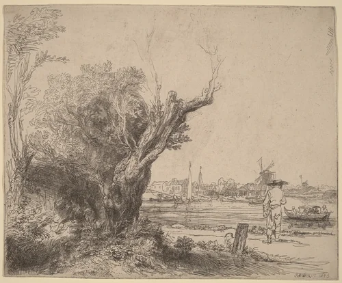 The Omval by Rembrandt van Rijn, print, 1645