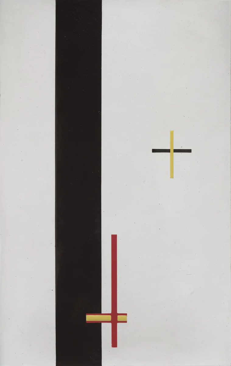 EM 3 (Telephone Picture) by László Moholy-Nagy, painting, 1923