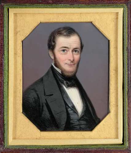 Portrait of a Man by American 19th Century, photograph, 1800-1899