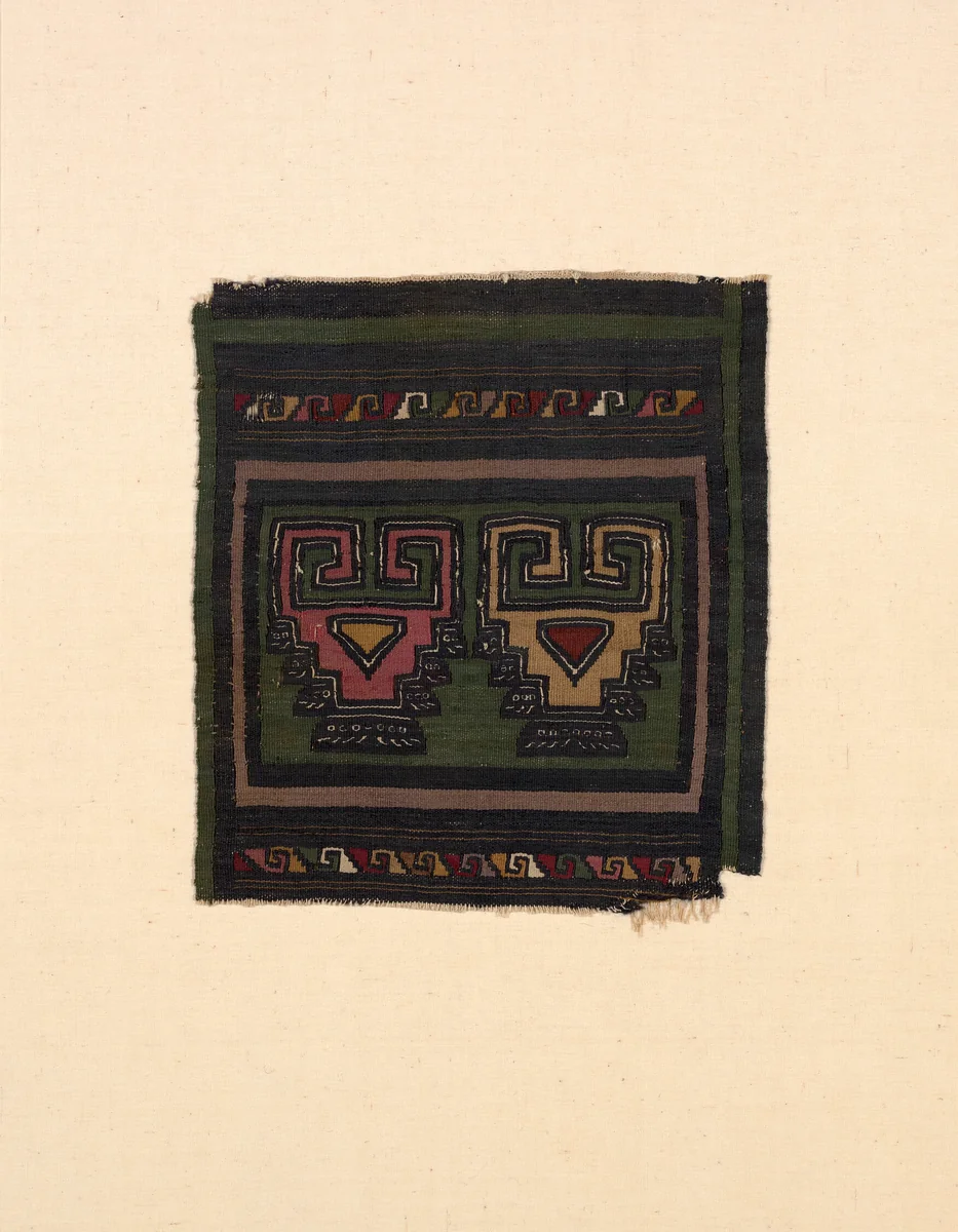 Fragment by Lambayeque, textile, 1000-1476