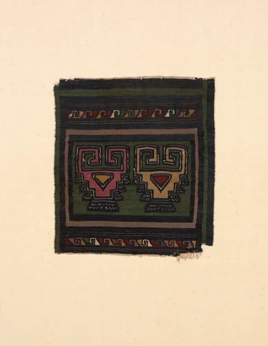 Fragment by Lambayeque, textile, 1000-1476