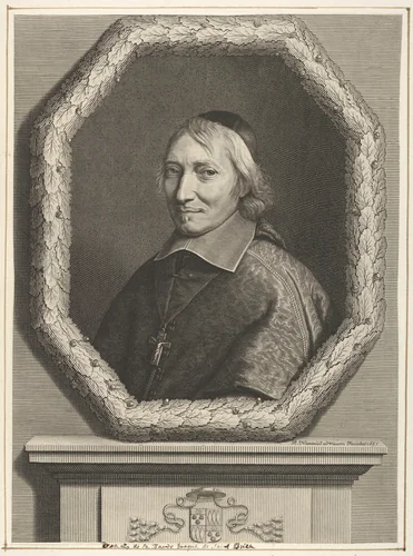 Denis de La Barde by Robert Nanteuil, print, 1657