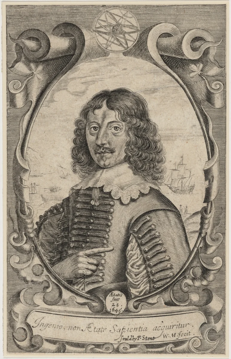 John Thompson by William Marshall, print, 1645