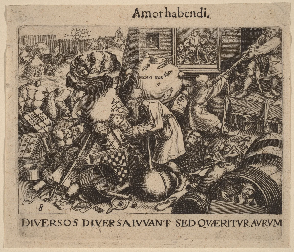 Everyman by Johann Theodor de Bry
Pieter Bruegel the Elder, print, 1561-1623