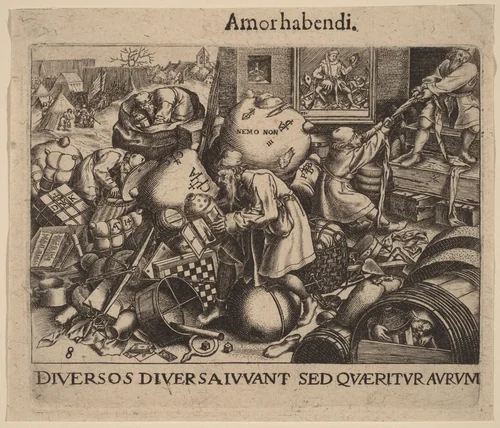 Everyman by Johann Theodor de Bry
Pieter Bruegel the Elder, print, 1561-1623