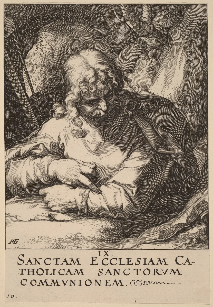Saint James the Less by Hendrick Goltzius, print, 1589