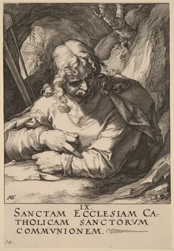 Saint James the Less by Hendrick Goltzius, print, 1589