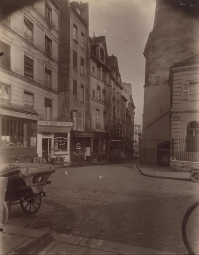 Rue de la Montagne-Sainte-Geneviève by Eugène Atget, photograph, 1926
