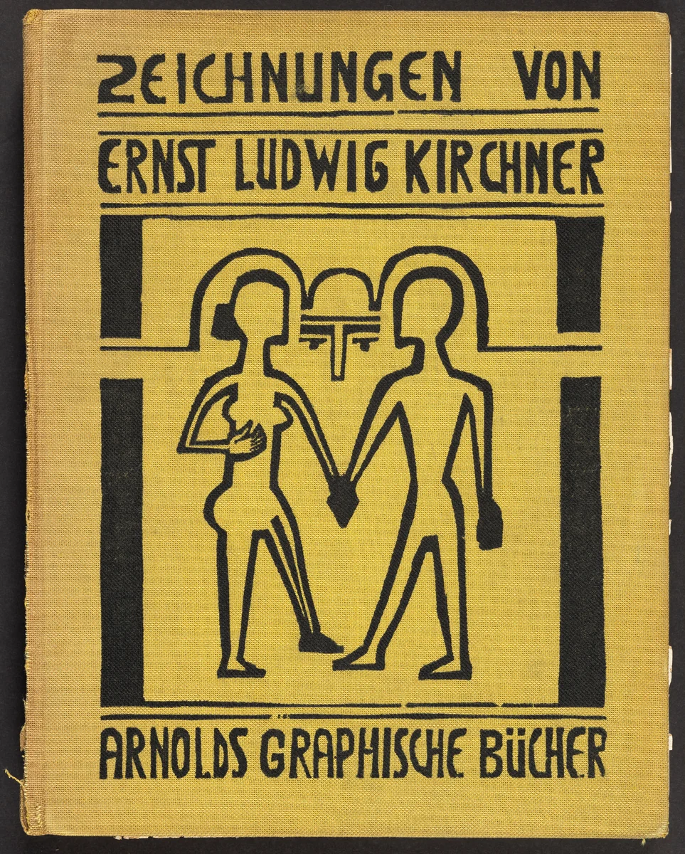 Kirchner - Zeichnungen (Kirchner Drawings) by Ernst Ludwig Kirchner, volume, 1925