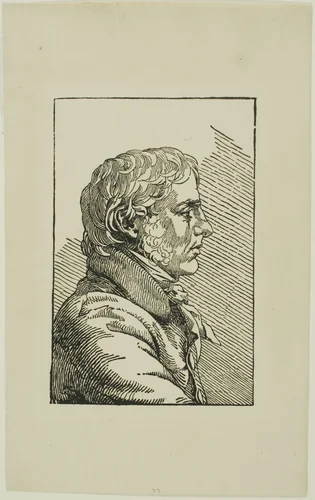 Self-Portrait by Caspar David Friedrich, print, 1794-1840