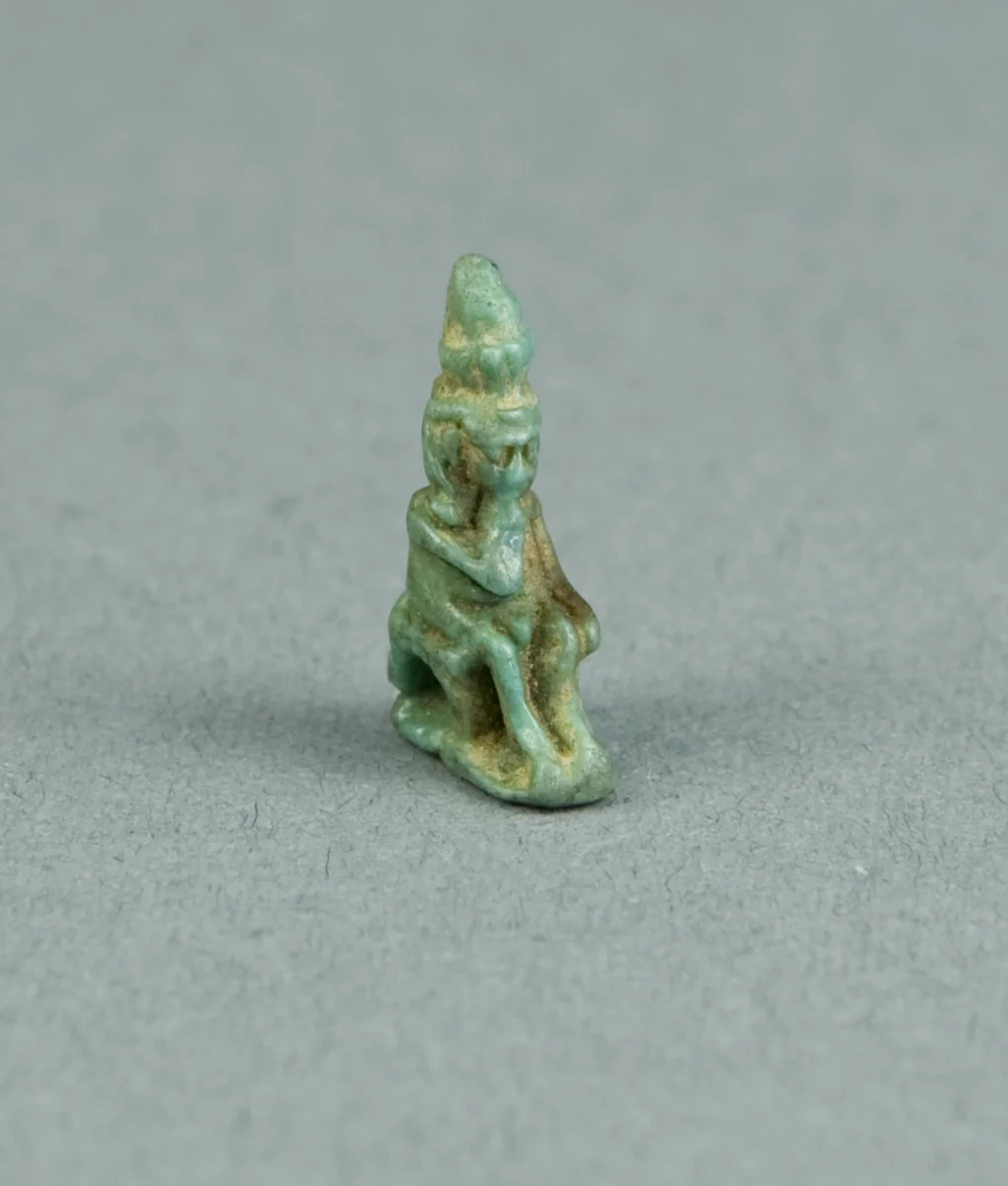 Amulet of the God Horus by Egyptian, metalwork, -780--343