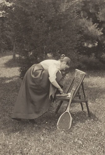 Emmy Obermeyer, Lake George by Alfred Stieglitz, photograph, 1893
