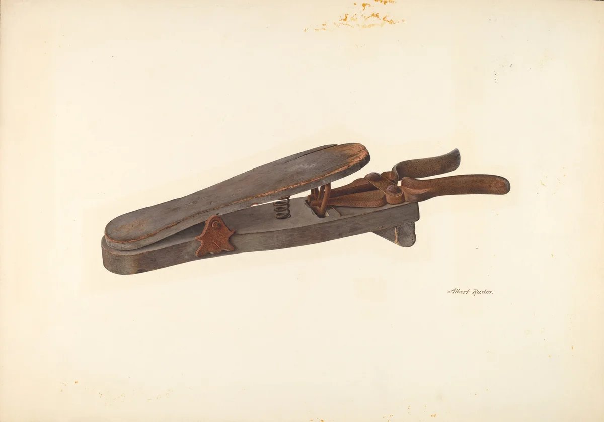 Bootjack by Albert Rudin, index of american design, 1941