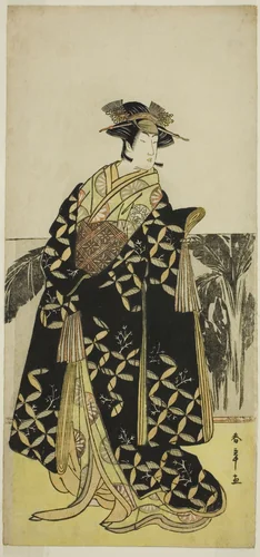 The Actor Nakayama Tomisaburo I in an Unidentified Role by Katsukawa Shunsho (勝川 春章), print, 1783-1793