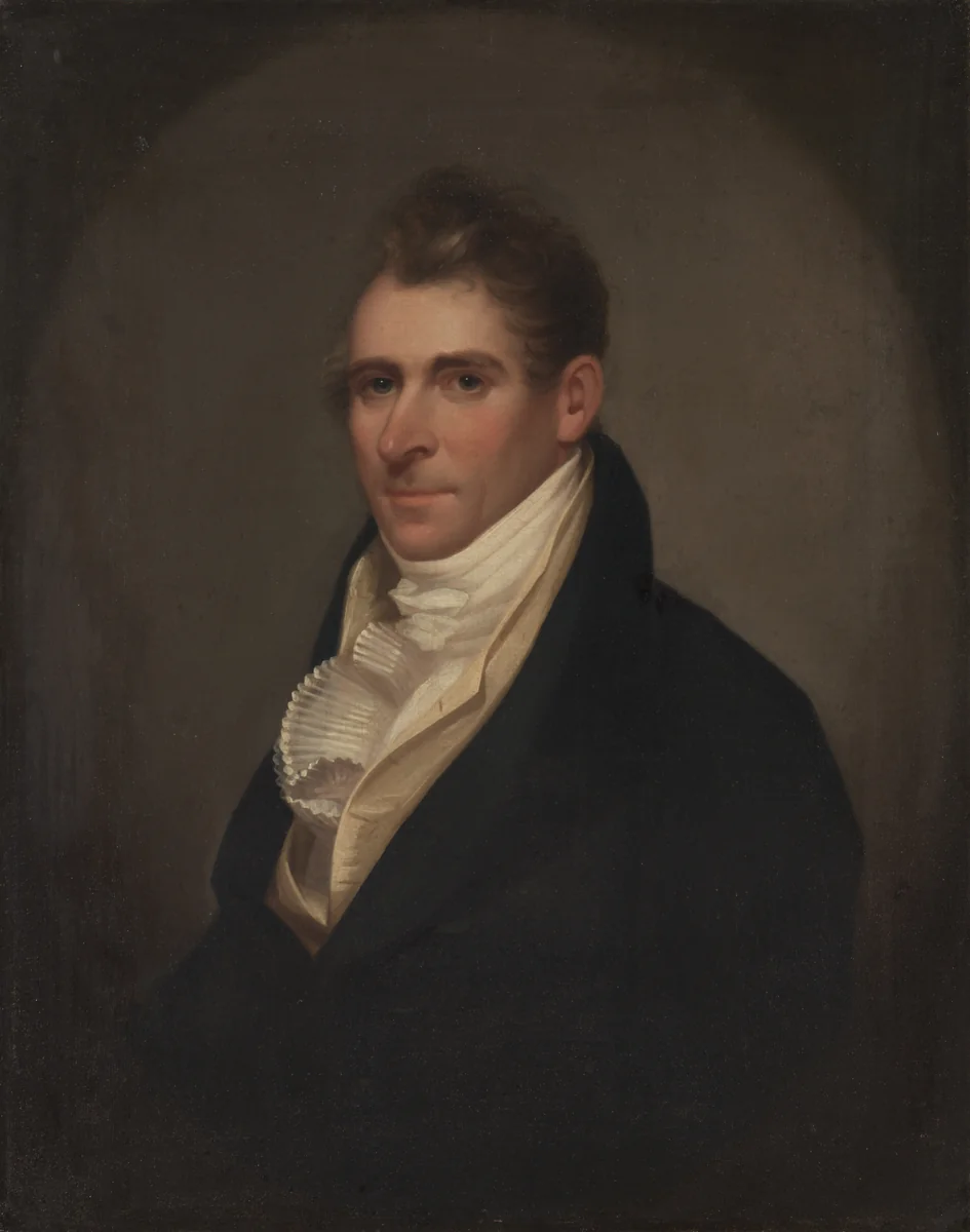 John Scoville by Ezra Ames, painting, 1805-1815