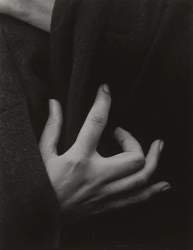 Georgia O'Keeffe—Hands by Alfred Stieglitz, photograph, 1918
