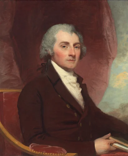 William Thornton by Gilbert Stuart, painting, 1804