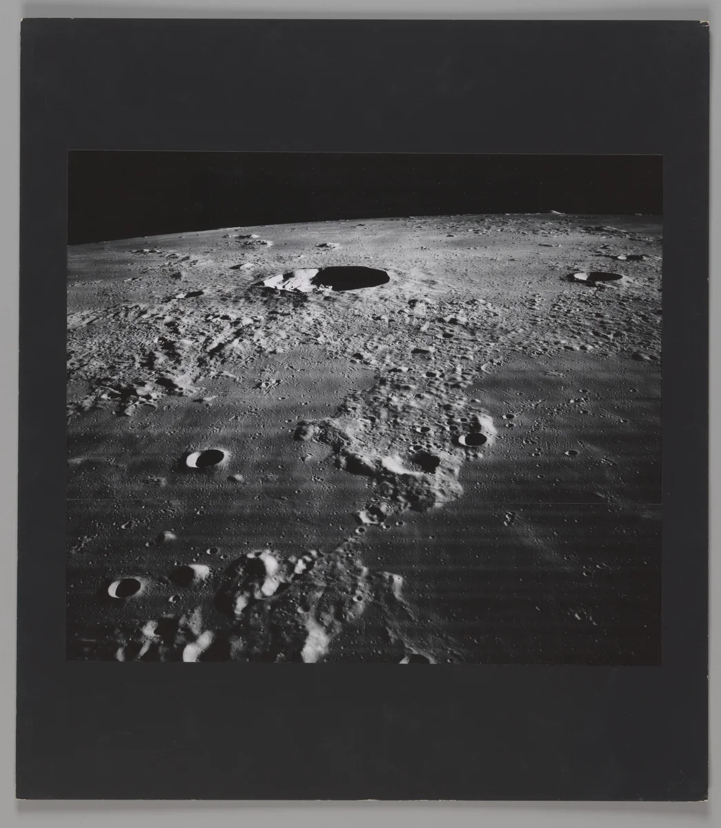 Crater Kepler and Vicinity by National Aeronautics and Space Administration, photograph, 1967