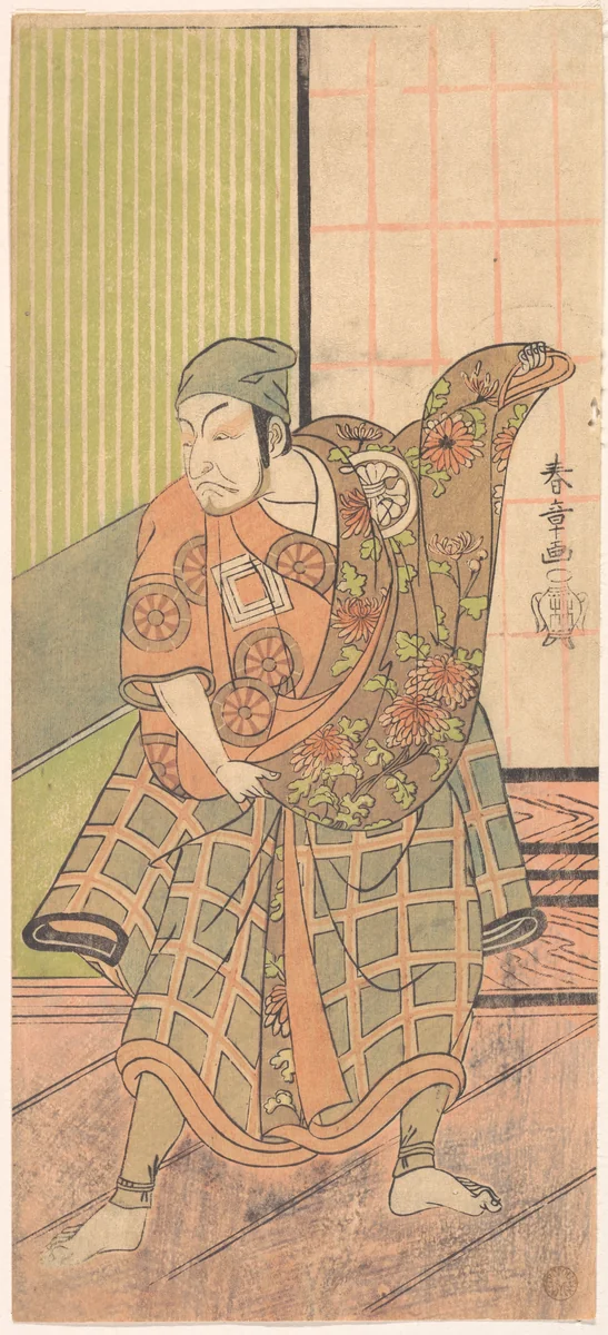 The Fourth Ichikawa Danjuro in the Role of Ukishima Danjo by Katsukawa Shunshô (勝川春章), print, 1769