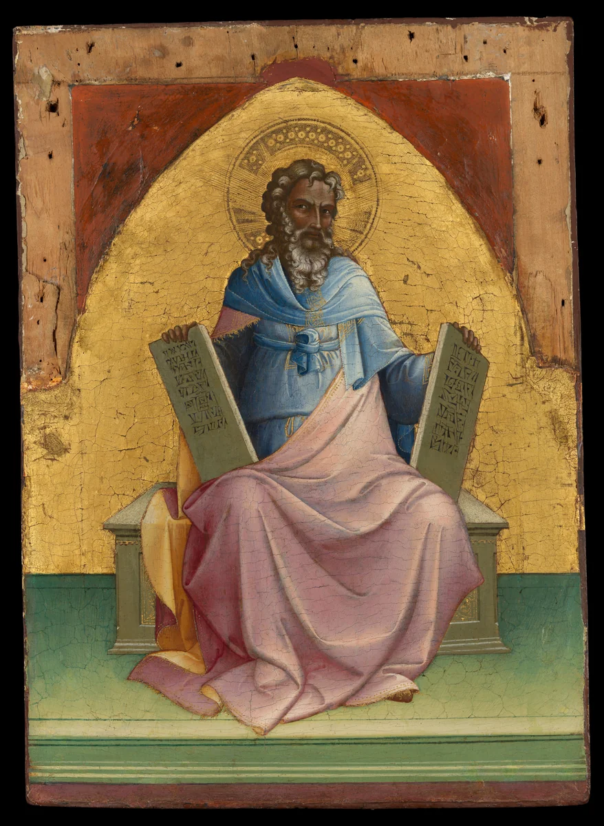 Moses by Lorenzo Monaco, painting, 1408-1410