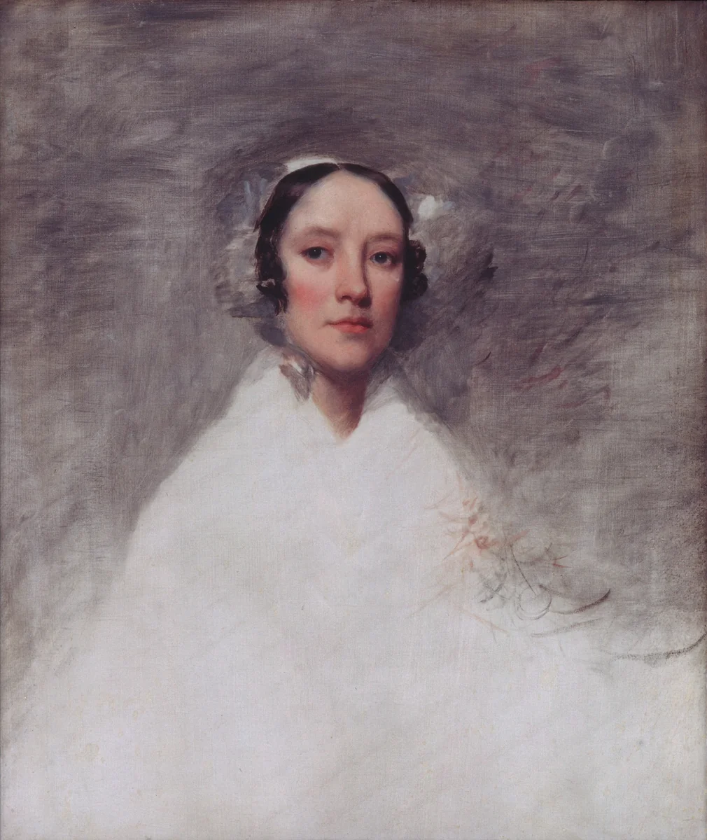 Mrs. Samuel L. Waldo by Samuel Lovett Waldo, artwork, 1823-1826