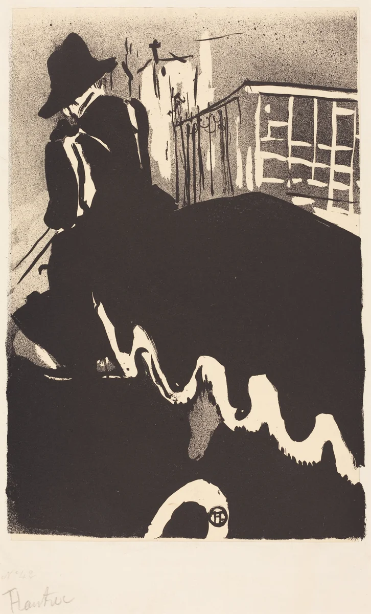Last Ballad (Ultime ballade) by Henri de Toulouse-Lautrec, print, 1893