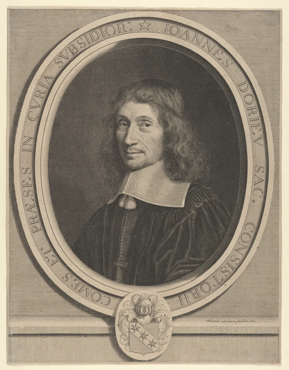 Jean Dorieu by Robert Nanteuil, print, 1660