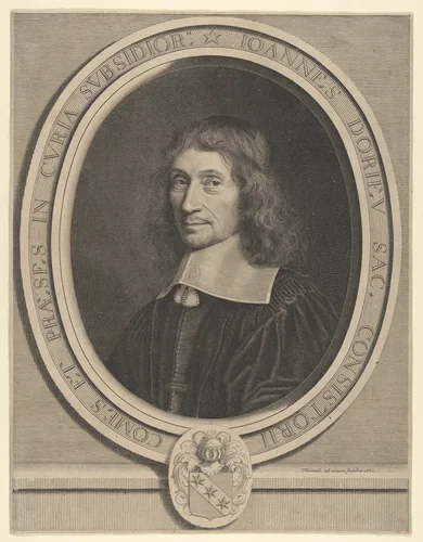 Jean Dorieu by Robert Nanteuil, print, 1660