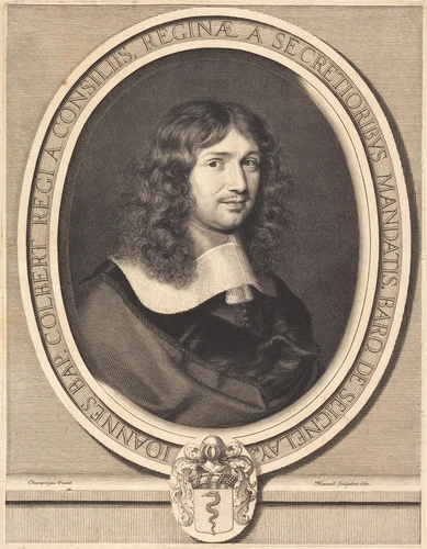 Jean-Baptiste Colbert by Robert Nanteuil
Philippe de Champaigne, print, 1660