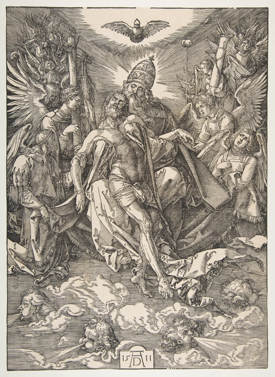 The Holy Trinity by Albrecht Dürer, print, 1511