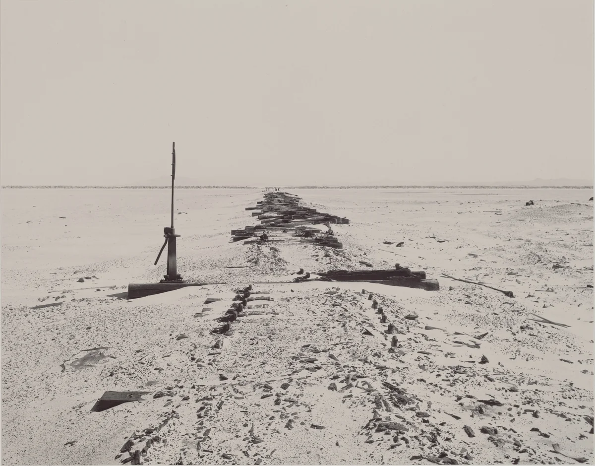 Western Pacific (Siding) by Mark Ruwedel, photograph, 2001