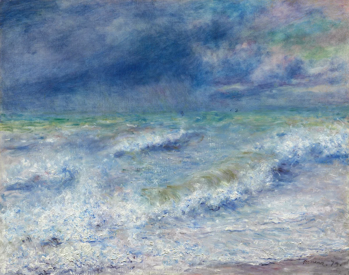 Seascape by Pierre-Auguste Renoir, painting, 1879