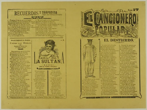 El cancionero popular, num. 17 (The Popular Songbook, No. 17) by José Guadalupe Posada, print, 1871-1913