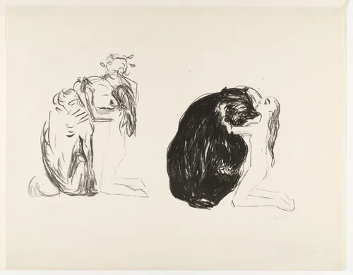 The Bear (Bjørnen) by Edvard Munch, print, 1908