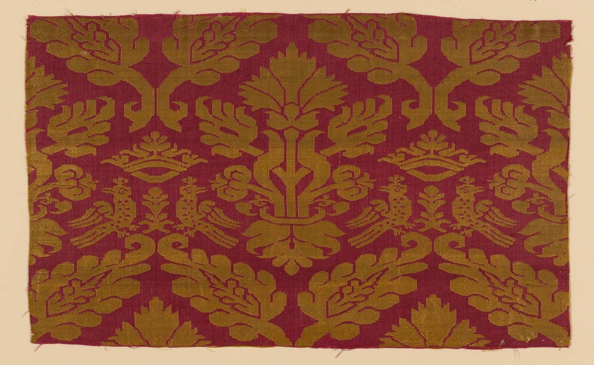 Fragment by Italy, textile, 1501-1600