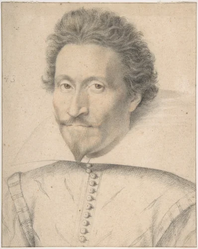 Portrait of a Man by anonymous, drawing, 1500-1599