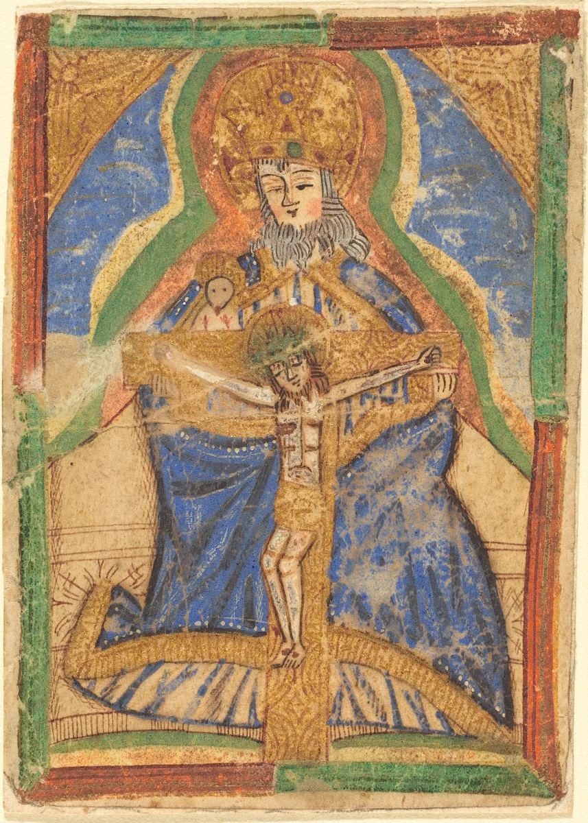 The Trinity by German 15th Century, print, 1500