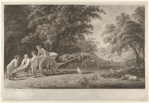 Labourers by Richard Earlom, print, 1790