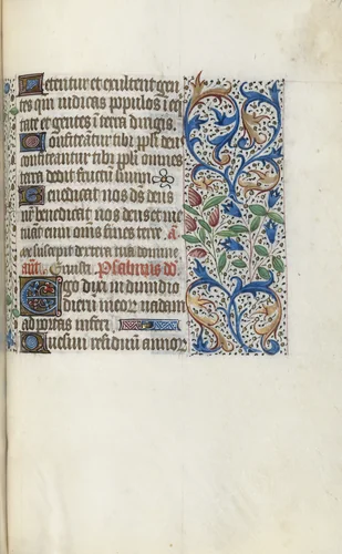 Book of Hours (Use of Rouen): fol. 139r by Master of the Geneva Latini, book, 1465-1475