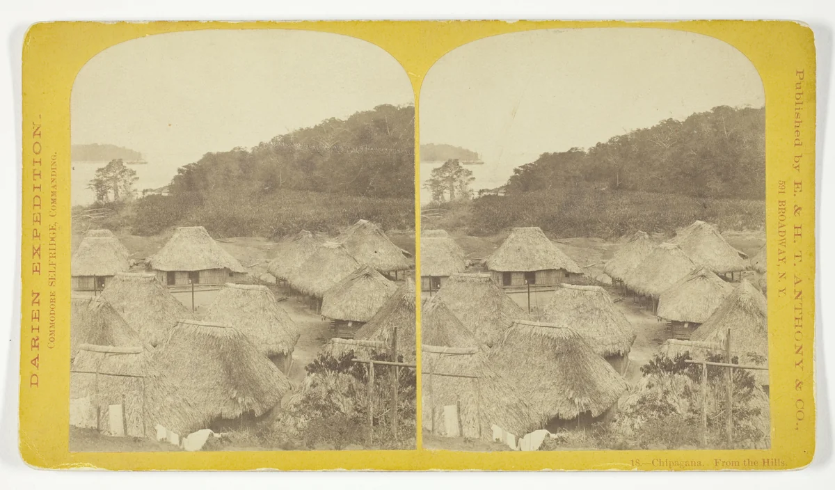 Chipagana, From the Hills, No. 18 from the series "Darien Expedition" by Anthony & Company, photograph, 1870-1871